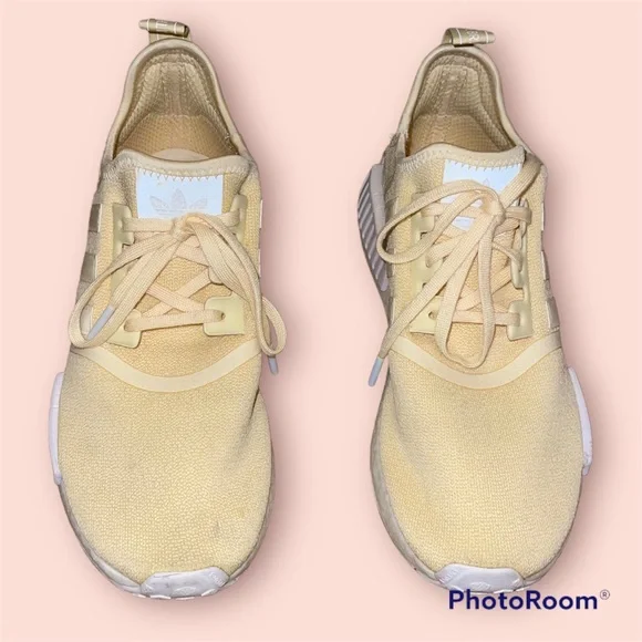 adidas Shoes Womens Yellow Holographic Nmd Adidas Athletic